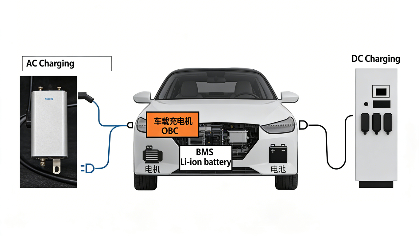车载OBC（车载充电机）：新能源汽车能源生态的核心枢纽